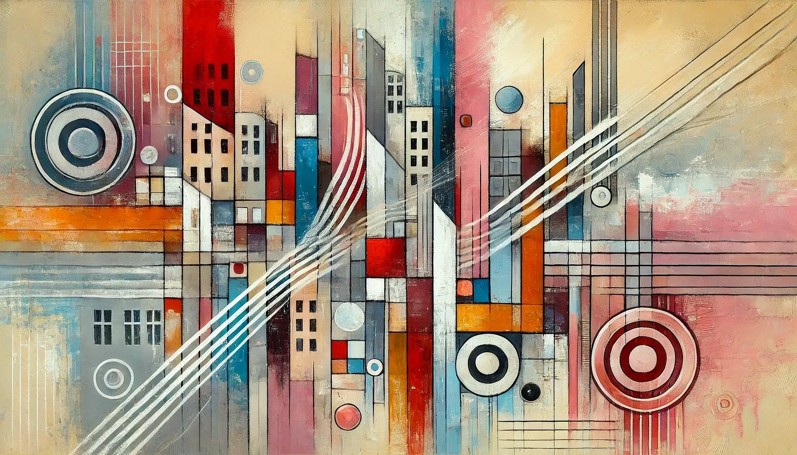 Bild von Sounds of the City - von Володимир Василишин, Листівки Medium