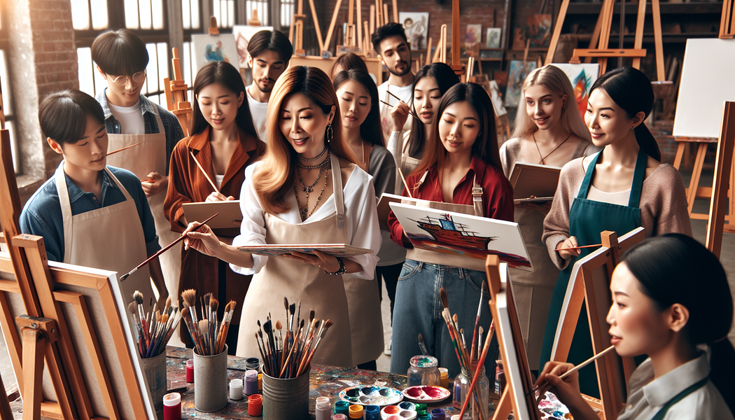 Спонтанні Різнобарвні Образи: Майстер-клас від Василишина