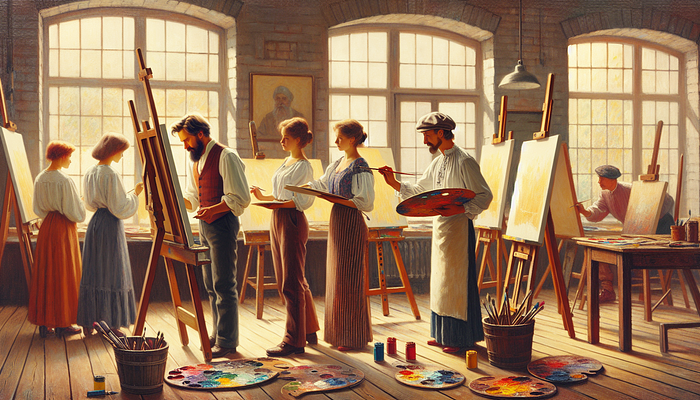 Вільна імпровізація: Майстер-клас з живопису