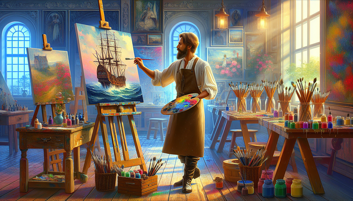 Вільне Малювання: Спонтанність та Експерименти