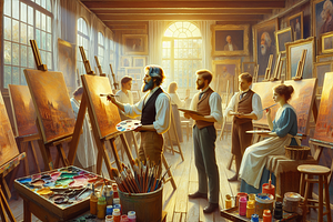 Спонтанність у кольорі: Мистецтво імпровізації