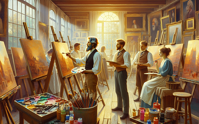 Спонтанність у кольорі: Мистецтво імпровізації