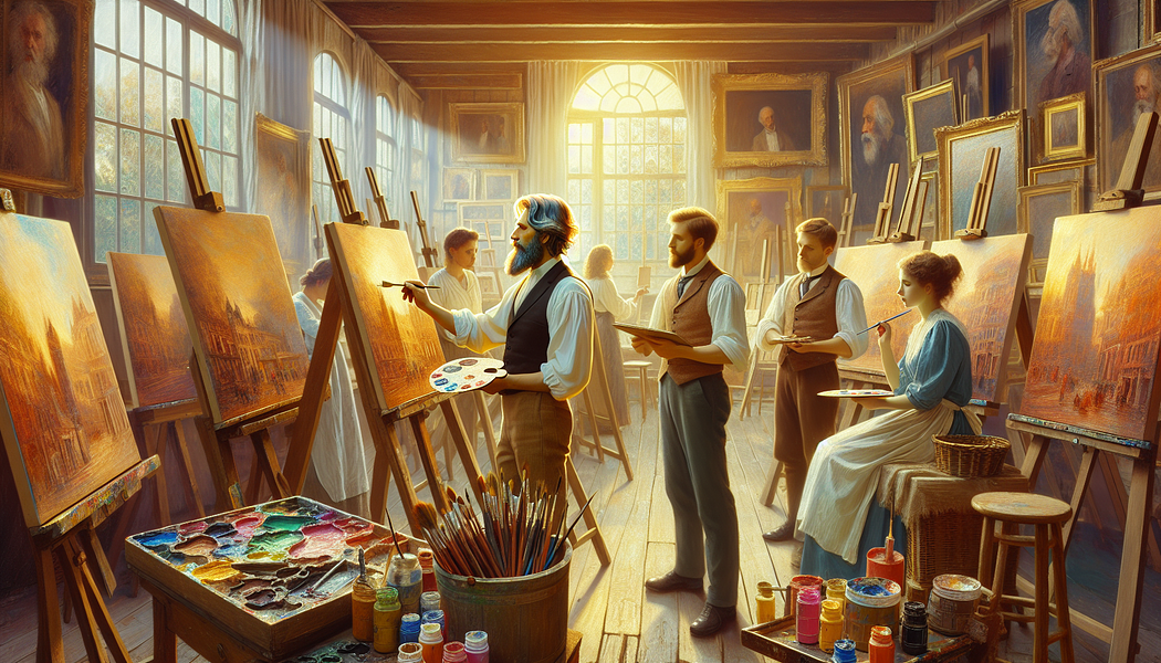 Спонтанність у кольорі: Мистецтво імпровізації