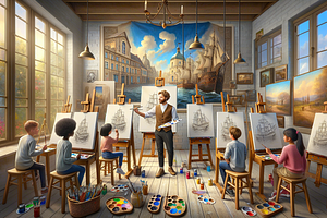 Спонтанність у живопису: Майстер-клас від Володимира Василишина